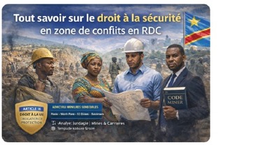 Tout savoir sur le droit à la sécurité en zone de conflits en RDC