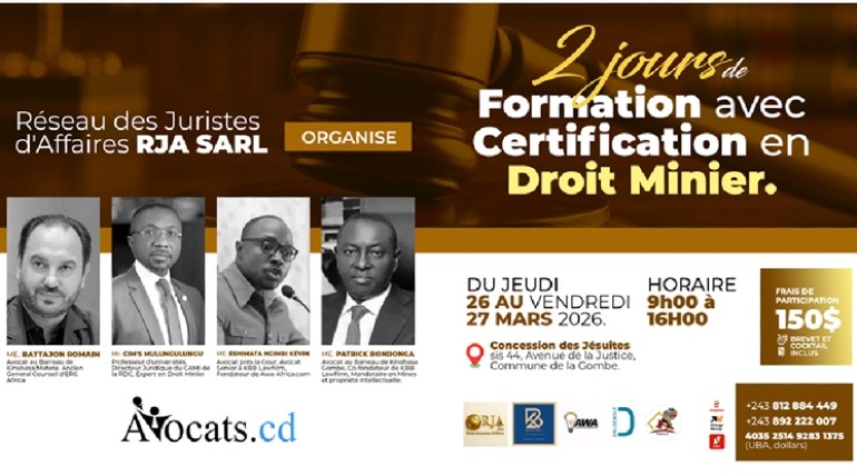 Formation Certifiante en Droit Minier