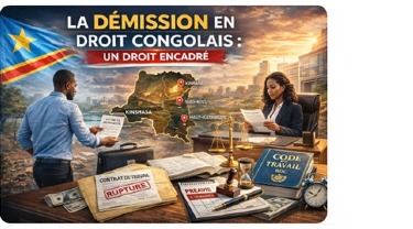 La démission en droit congolais : un droit encadré