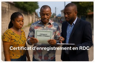Certificat d’enregistrement en RDC : ce que vous devez savoir