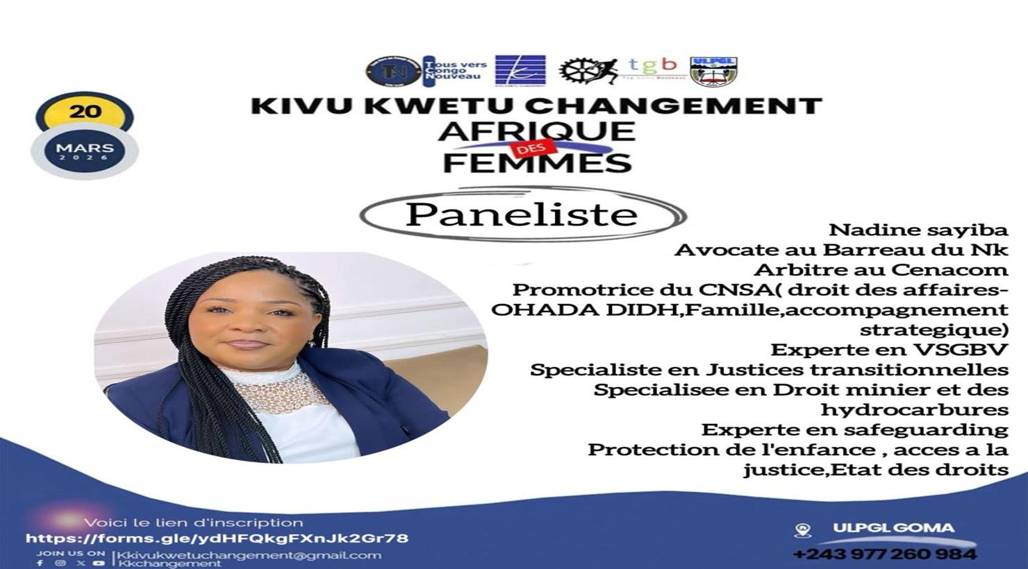 Kivu Kwetu Changement – Afrique des Femmes